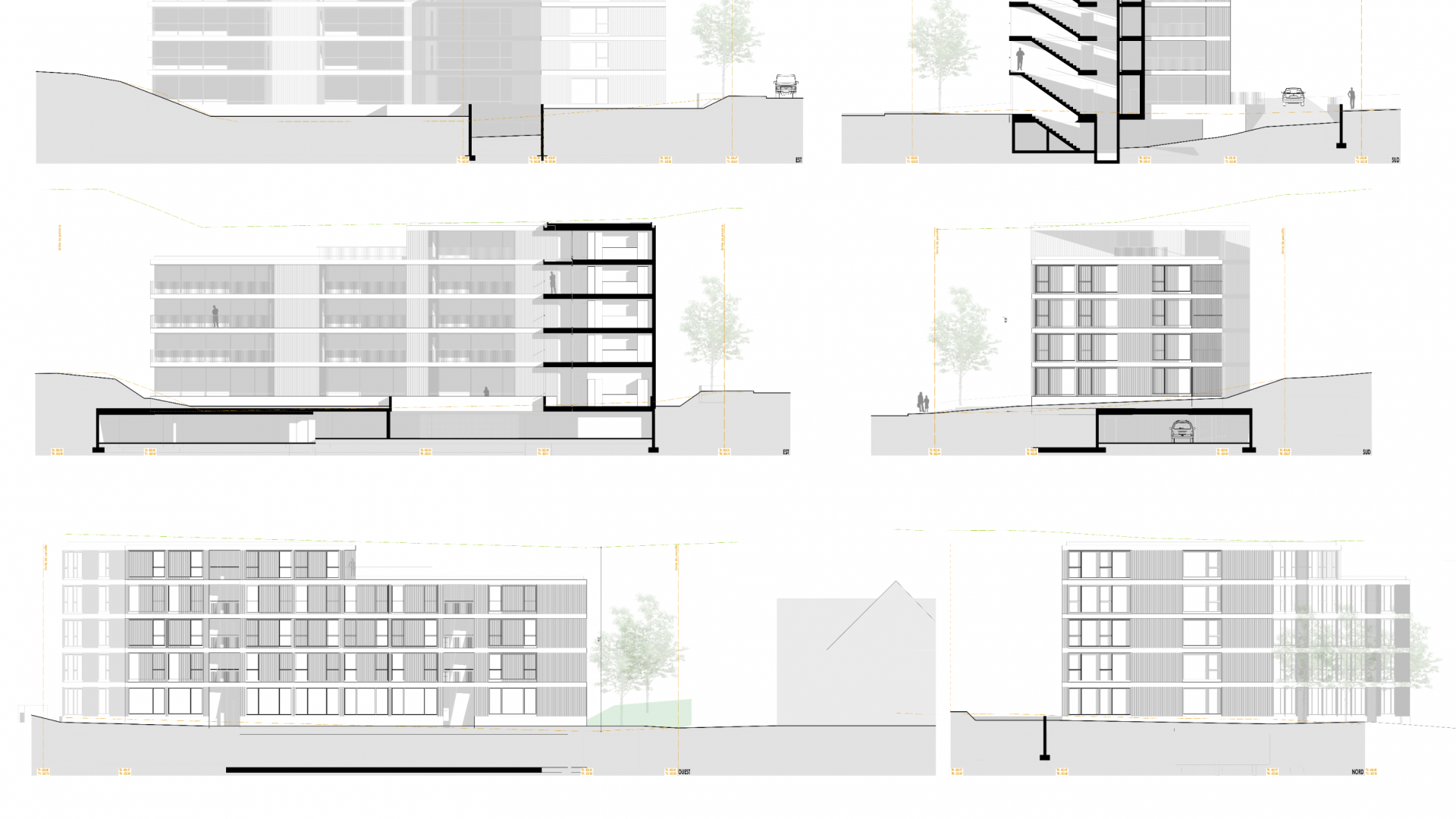 Marly - Projet de 18 appartements PPE - En développement